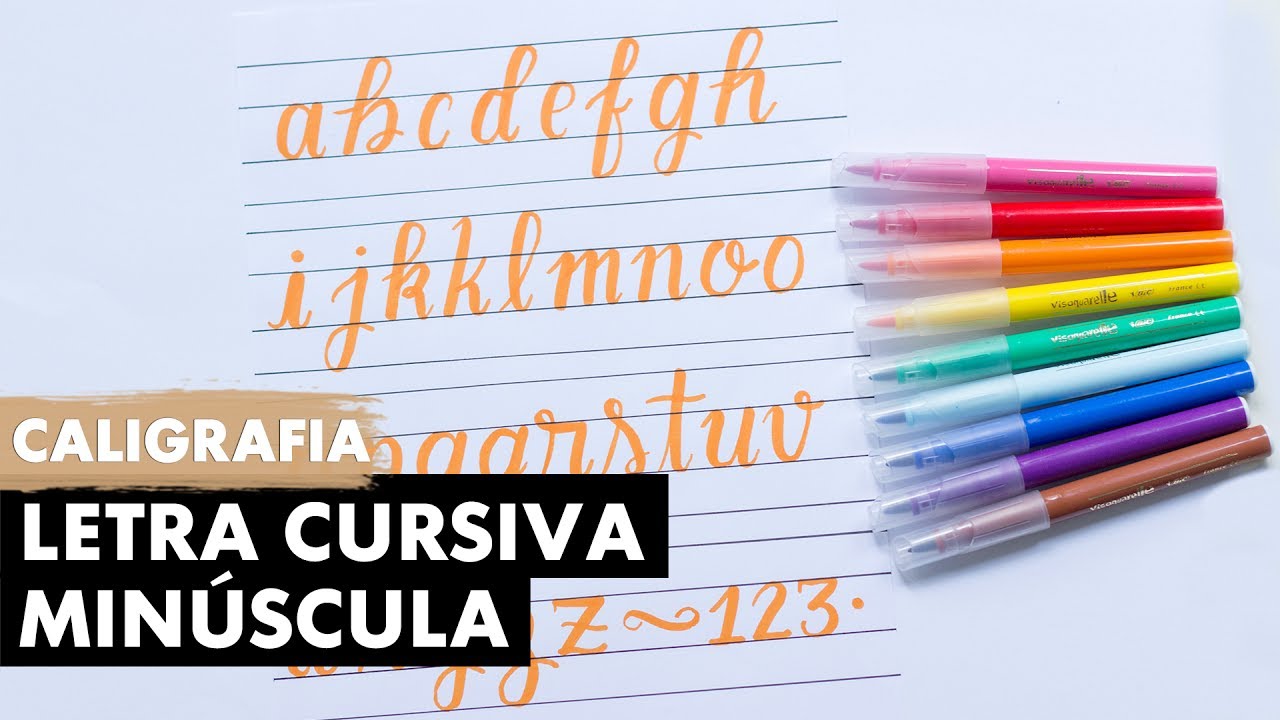 CALIGRAFIA: LETRA CURSIVA MINÚSCULA | Primeiro Rabisco