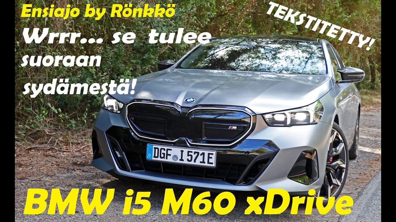 Koeajossa BMW i5 M60 xDrive: iskee suoraan sydämeen!