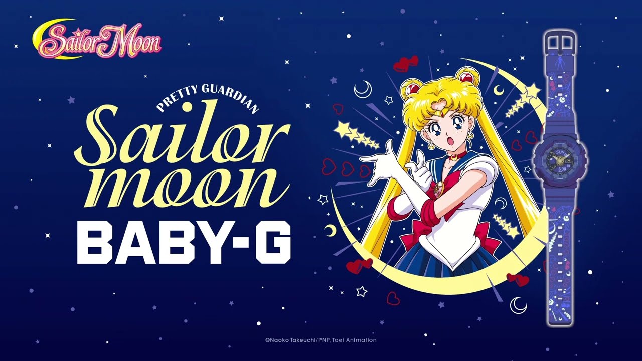Pretty Guardian Sailor Moon x BABY-G: BA110XSM-2A