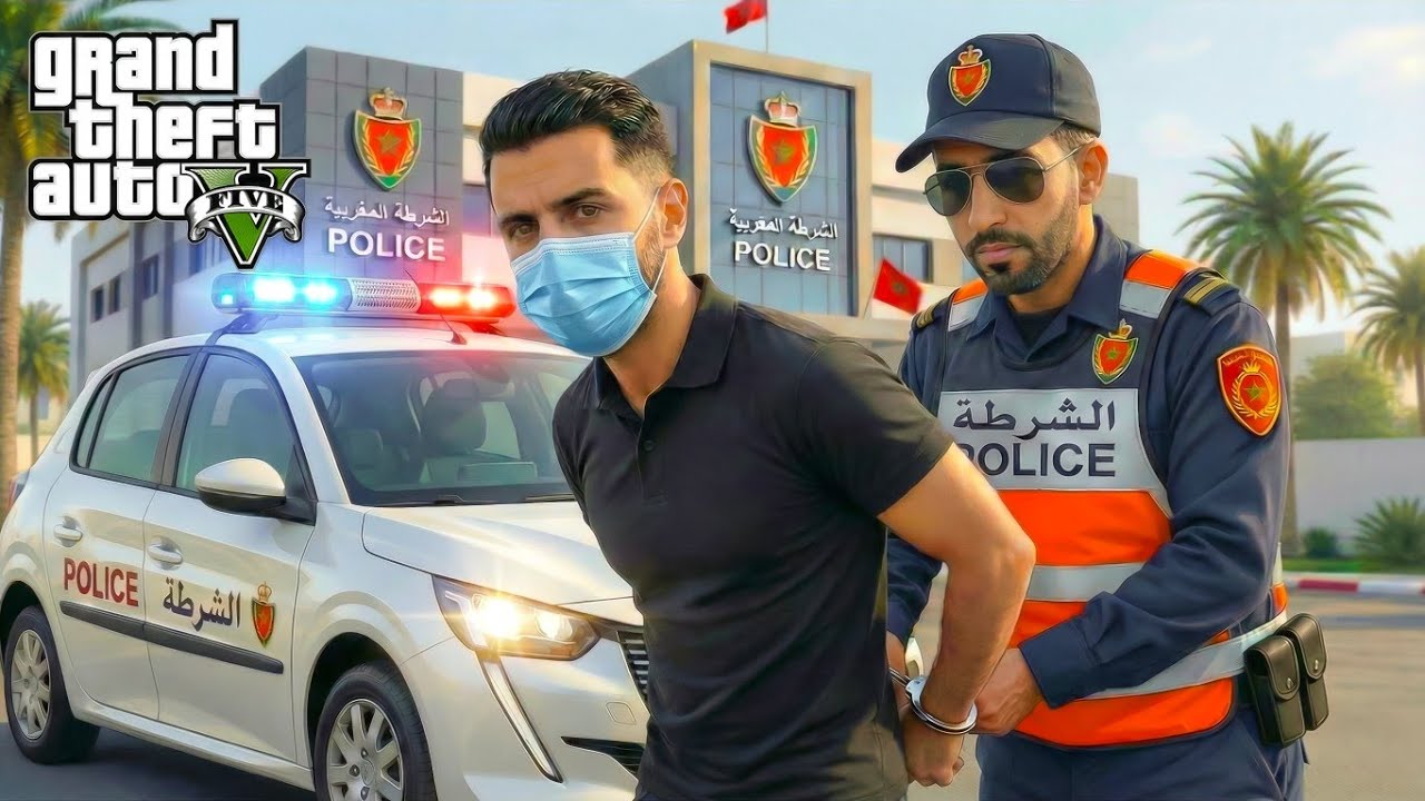 الأمن الوطني المغربي 🇲🇦 في لوس سانتوس! 👮‍♂️ | GTA 5 LSPDFR