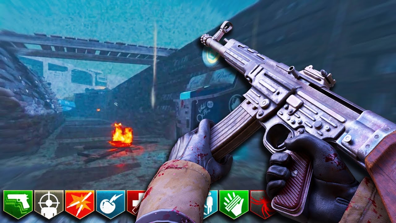 Une MAP ZOMBIES SECONDE GUERRE MONDIALE OLD SCHOOL avec NACHT DER UNTOTEN 😍 | Custom Zombie #720