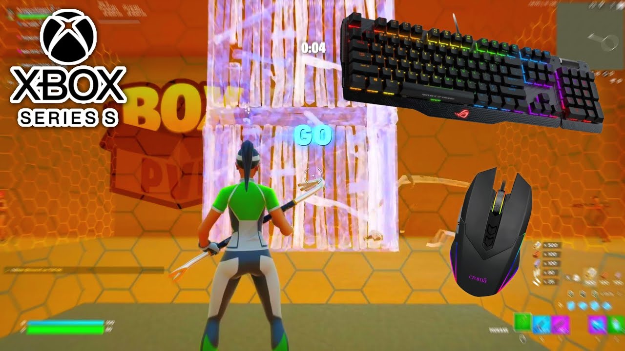 Xbox Series S Keyboard And Mouse Fortnite Box Fights Gameplay! 🤩 (4K 120FPS)
