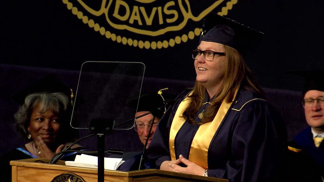 2019 Letters & Science AM Student Speaker   Michelle Melton June 15, 2019