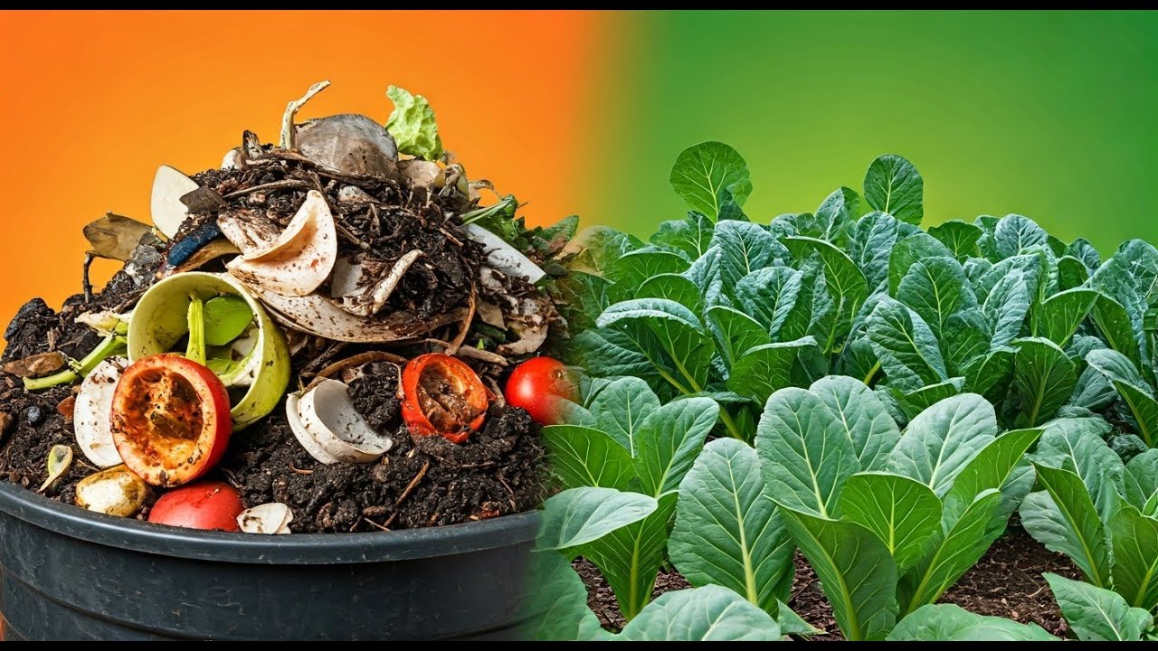 Repurpose grease compost for garden soil. Easy. Clean. Compost Your Grease!