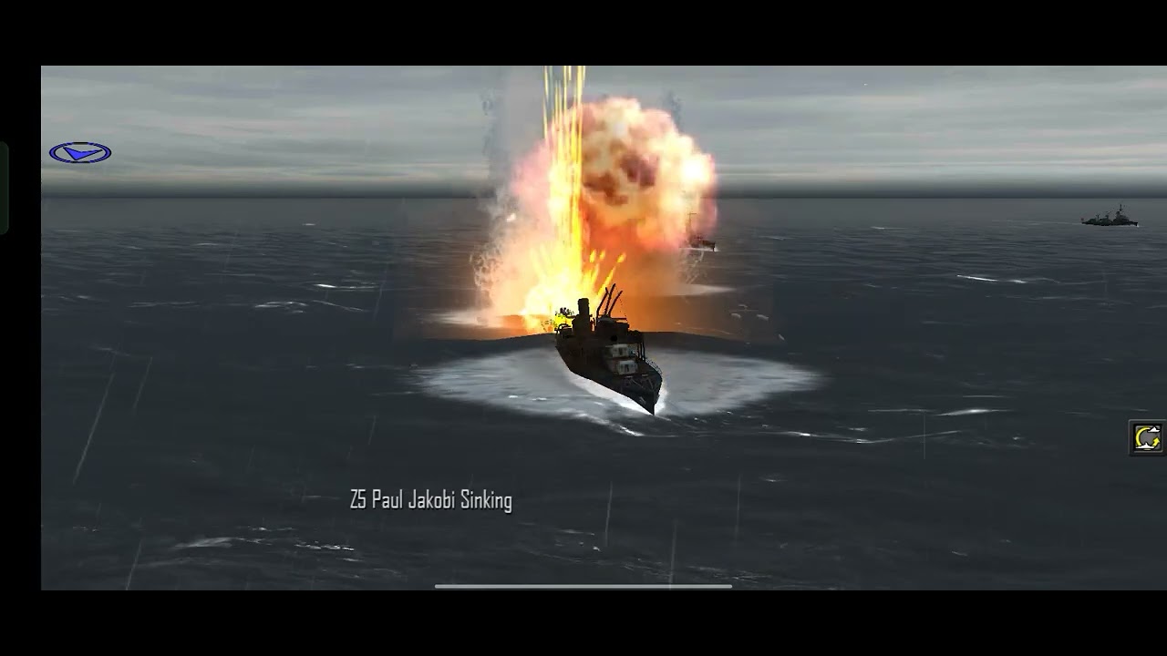 Atlantic Fleet - USS North Carolina VS 10 German Destroyers