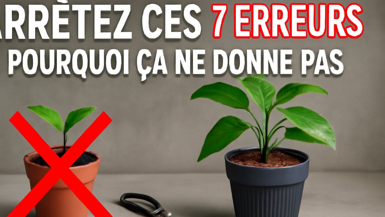 Fruitiers en pot : 7 ERREURS FATALES qui sabotent la récolte...