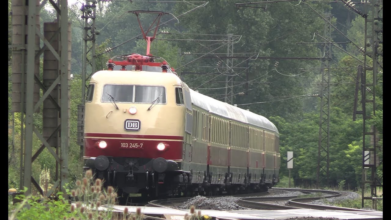 Trans Europ Express - Deutsche Bundesbahn / SBB / IRSI / TRI - gesammelte Aufnahmen Retro Loks