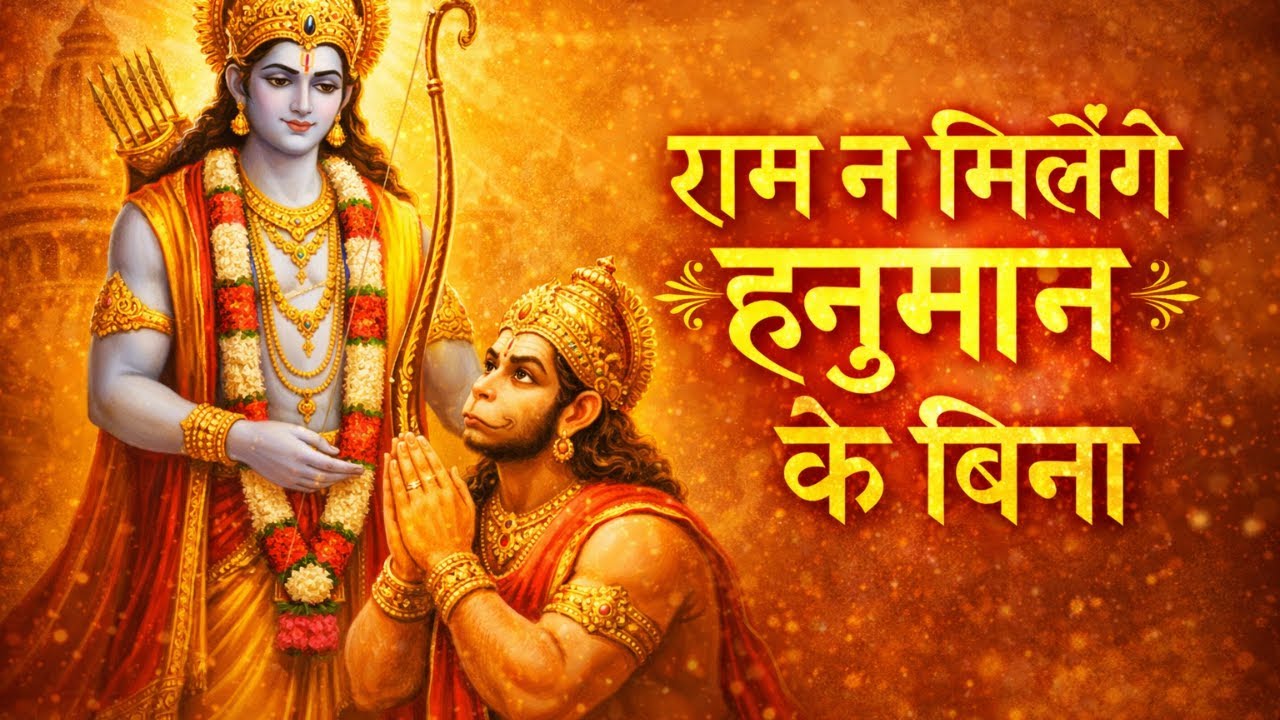 Ram Na Milenge Hanuman Ke Bina 🙏 | हनुमान जी का शक्तिशाली भजन | Ram Bhajan