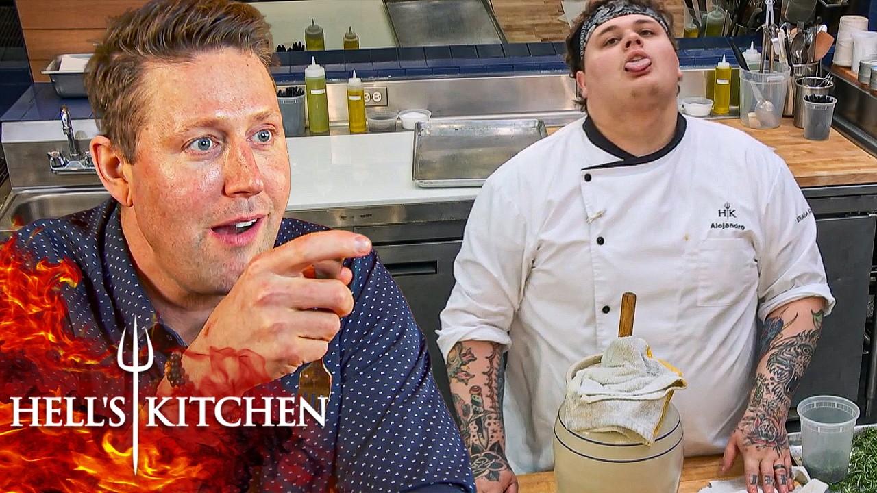 Alex Finally Gets Out of the Kitchen | Hell's Kitchen