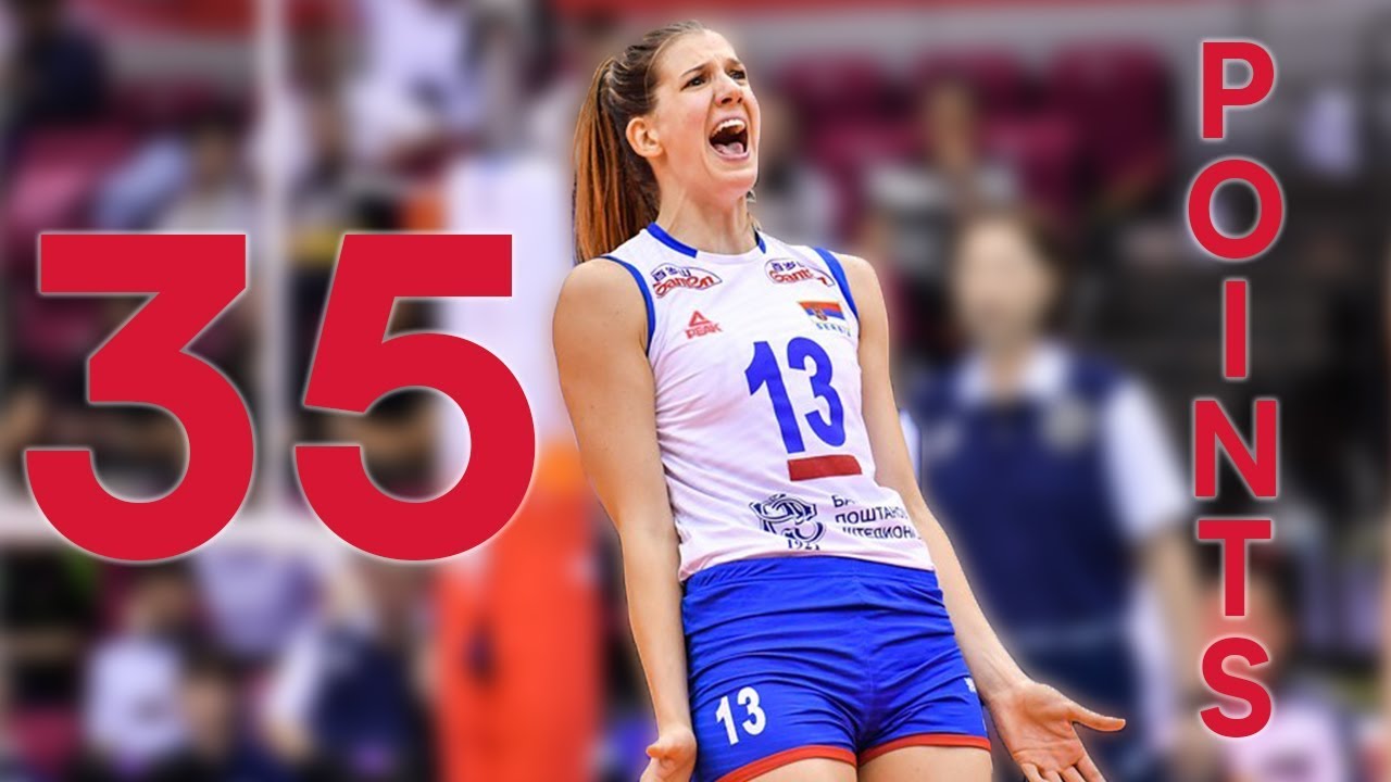 Ana Bjelica drops 35 PTS on an unexpecting Dutch squad | Women's Volleyball World Cup 2019