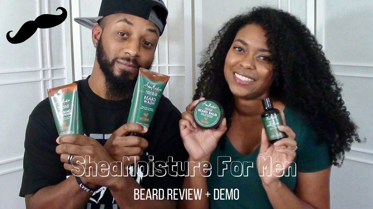 SheaMoisture Men Maracuja Oil & Shea Butter | Beard Review + Demo