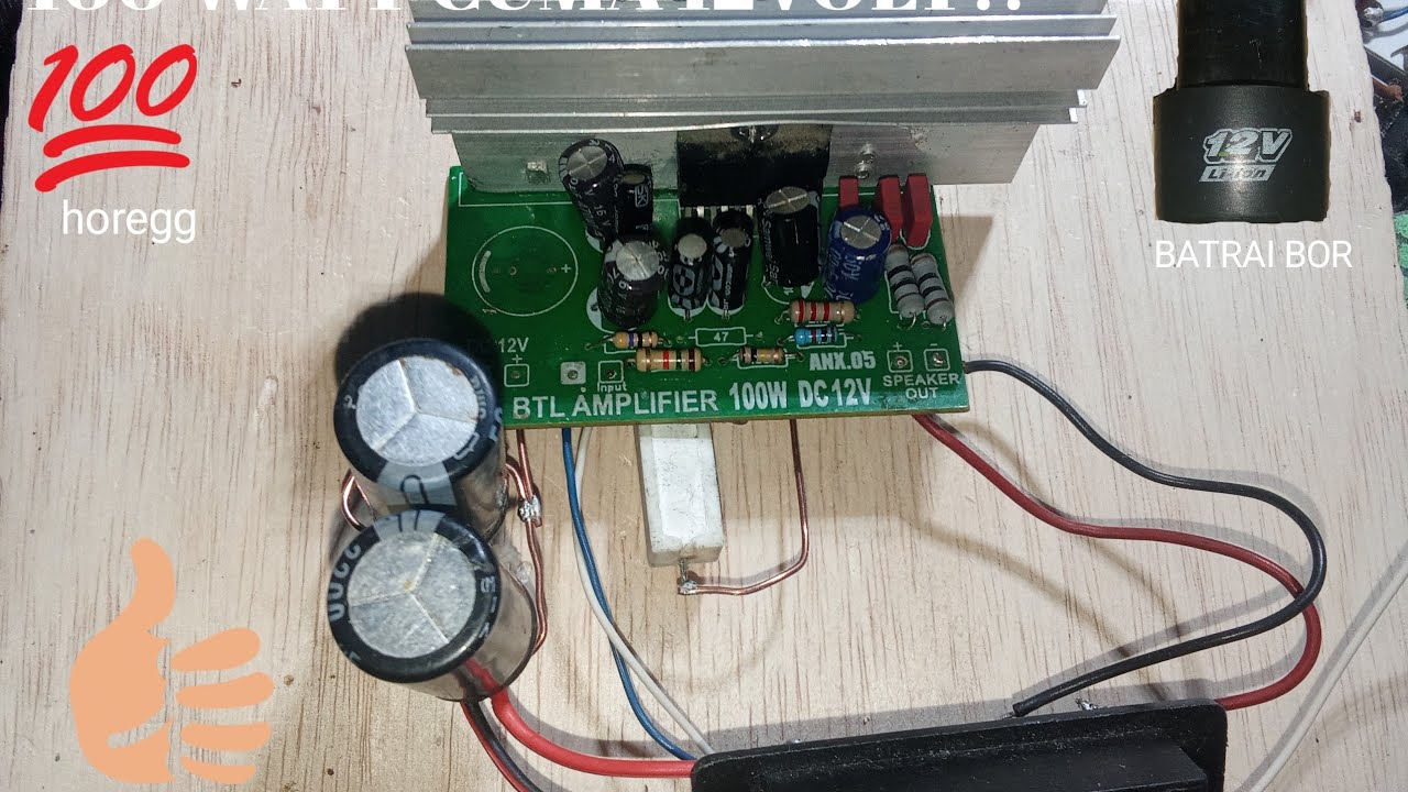 100 WATT CUMAN 12VOLT|| by: NYG WG