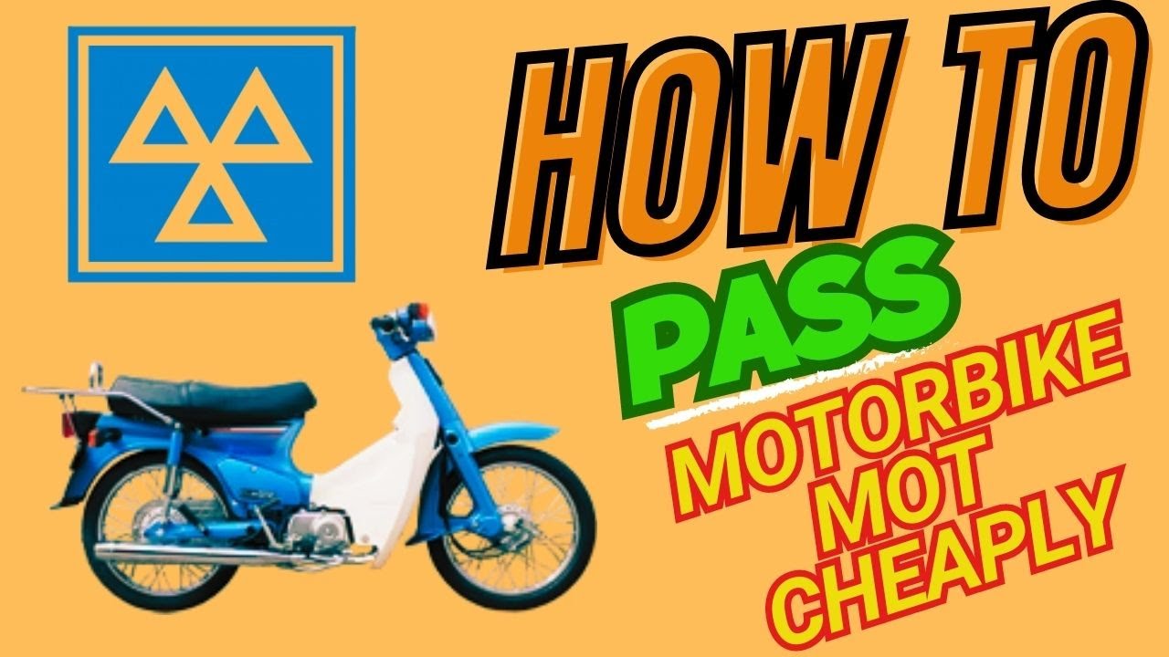HOW TO GET A MOTORBIKE TO PASS MOT - HONDA CUB COSTS 2023