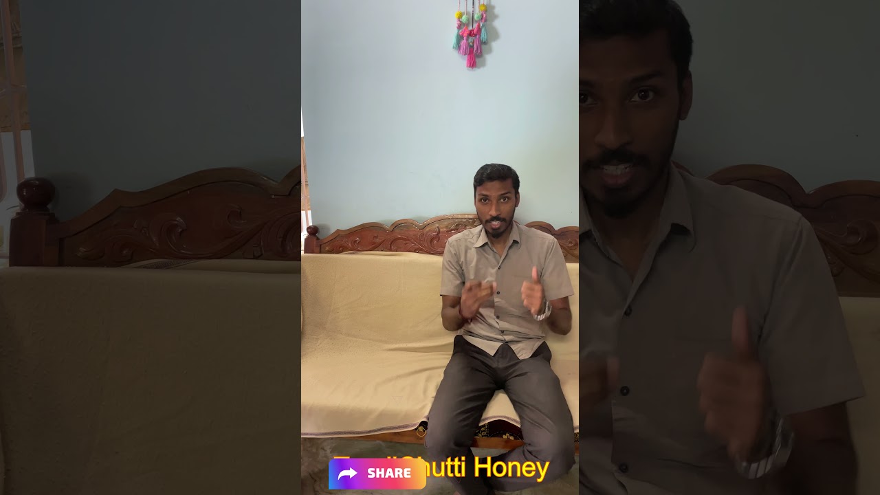 டிக்கி போச்சே!! | Wait for the end |#shorts | Tamil prank | TamilChutti Honey