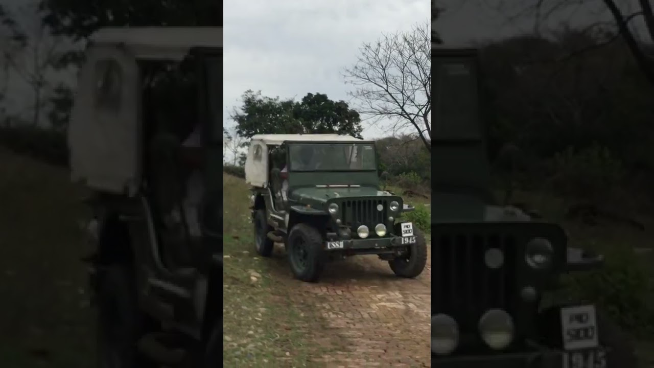 Willys jeep drift with Mahindra m2di engine