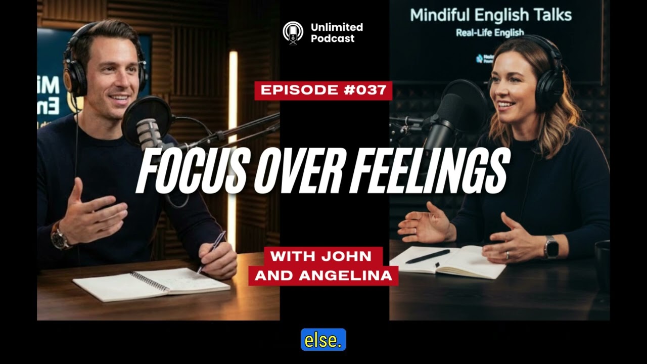 Focus Over Feelings | Mindful English Talks