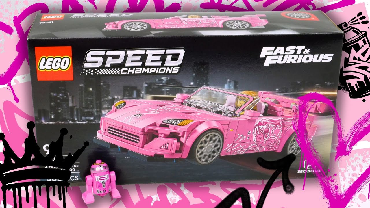 R&Oacute;ŻOWA HONDA S2000 🧲 LEGO SPEED CHAMIPNS 77241 / RECENZJA