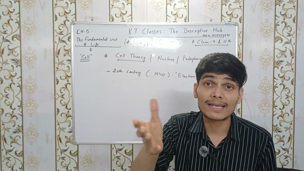 CH-5: Fundamental Unit of Life(Class-9th & 11th)#biology#cell