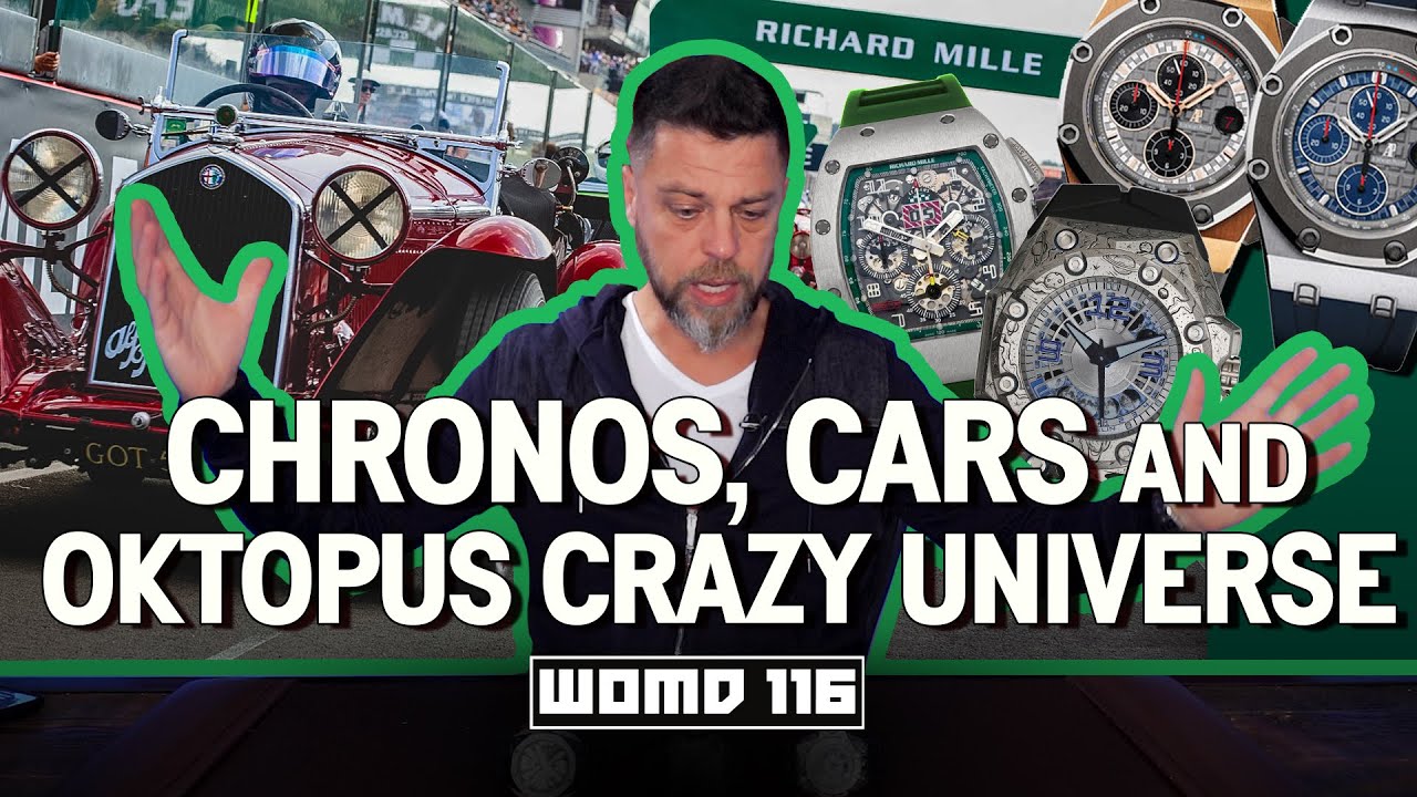 WOMD 116 l Chronographs, Race Cars and Oktopus Crazy Universe (feat RM 11 Le Mans Classic!)