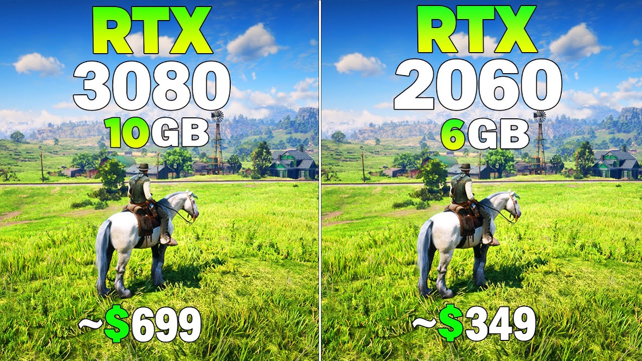 RTX 3080 vs RTX 2060 - Test in 8 Games