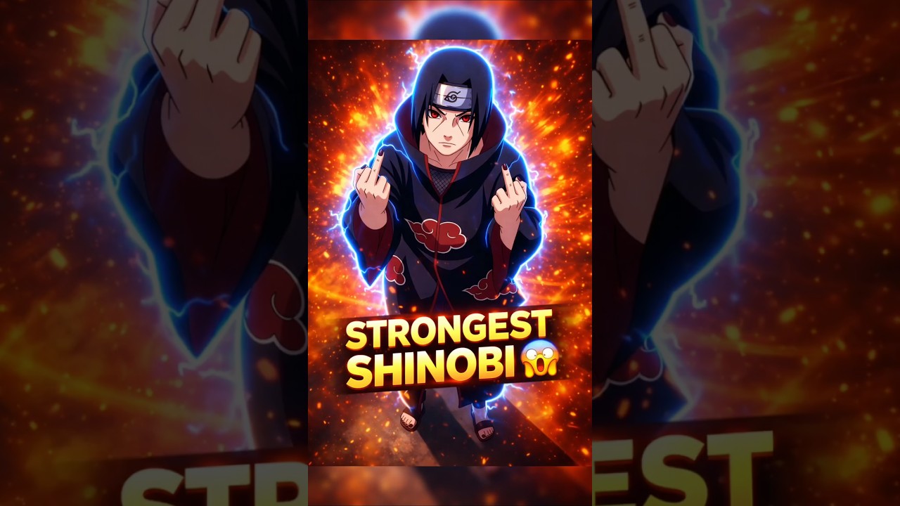 Top 10 Strongest Shinobis in Naruto Anime 🤯🔥 #anime #naruto #narutoshippuden