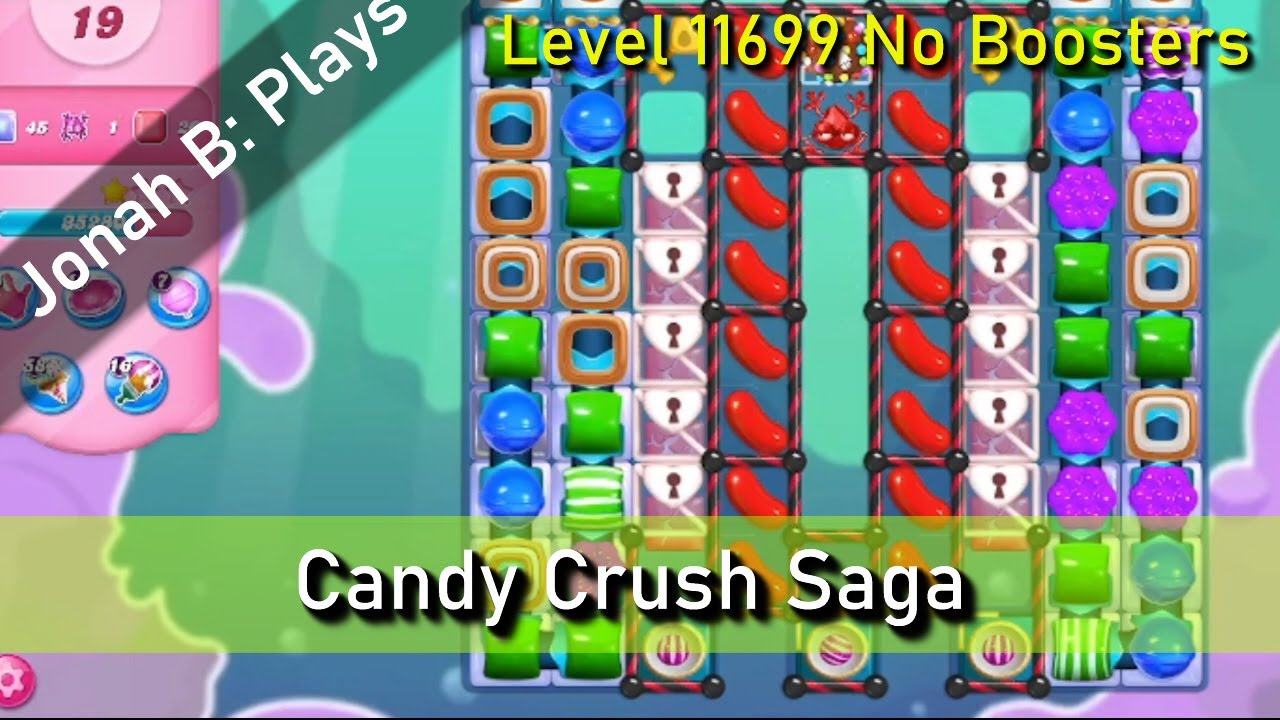 Candy Crush Saga Level 11699 No Boosters