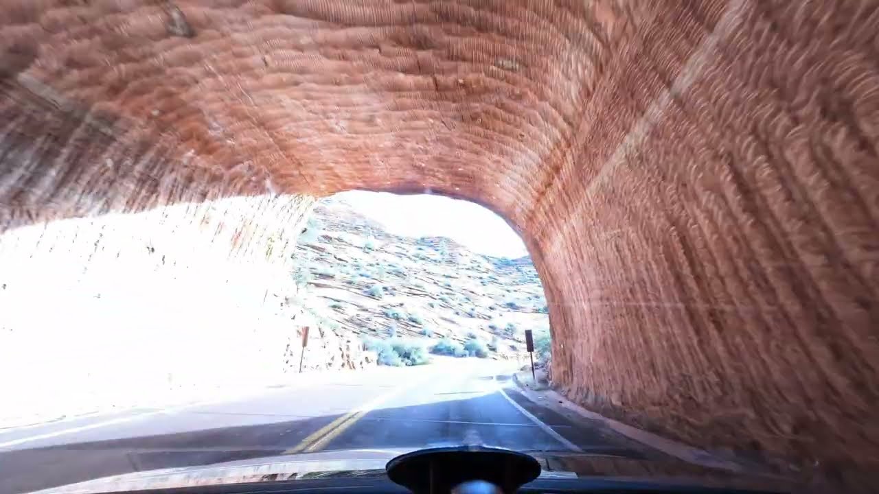 Drive thru the Zion-Mount Carmel Highway