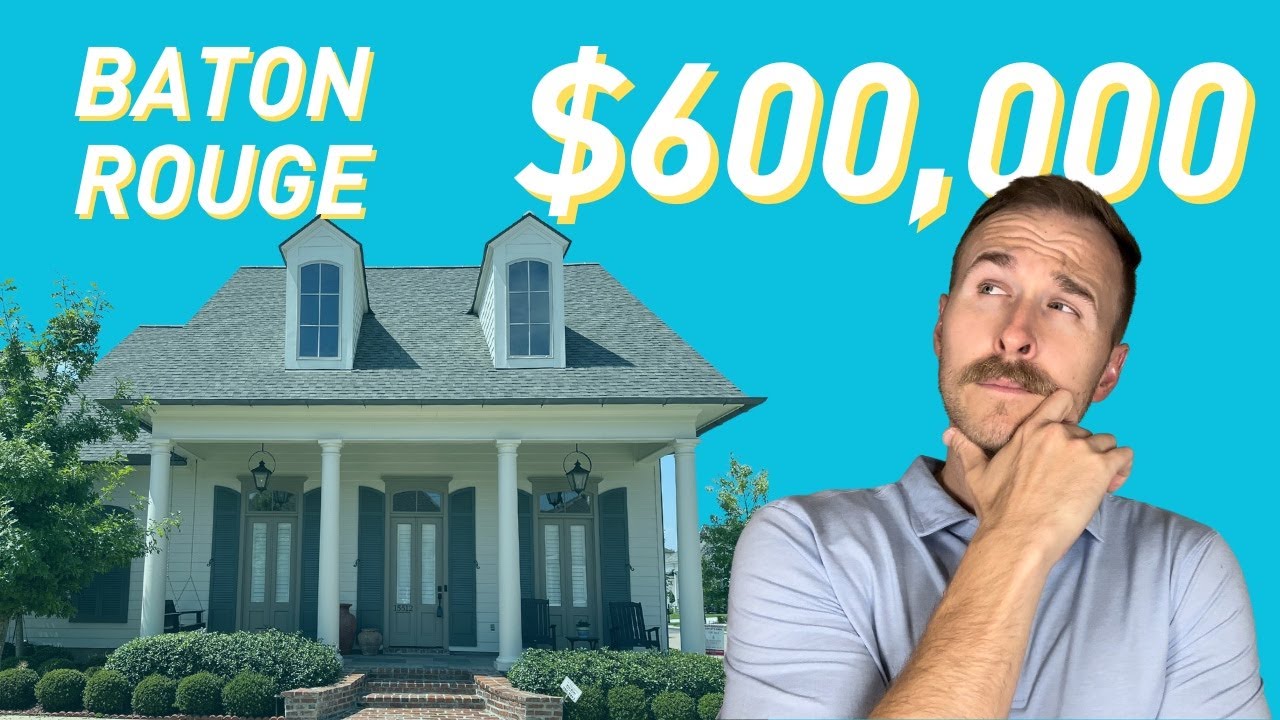 Exploring a $600,000 Luxury Home in Baton Rouge | House Tour