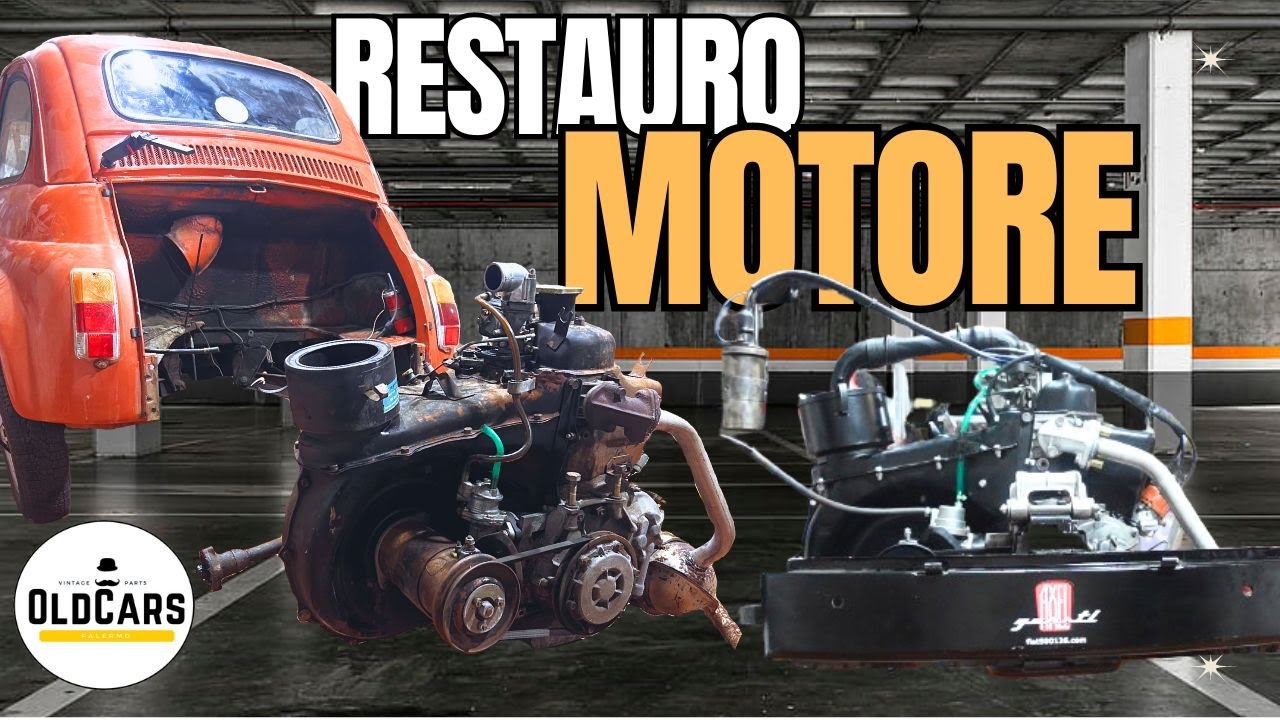 Restauro Motore Fiat 500R - 126