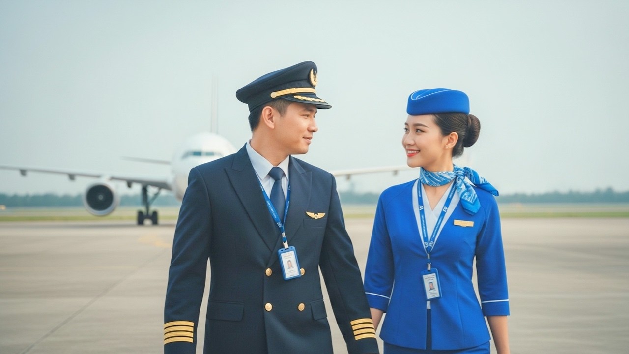 Hy Sinh Sự Nghiệp Tiếp Viên Vì Chồng Cơ Trưởng – 6 Tháng Sau Cái Kết Khiến Anh Bật Khóc Giữa Sân Bay