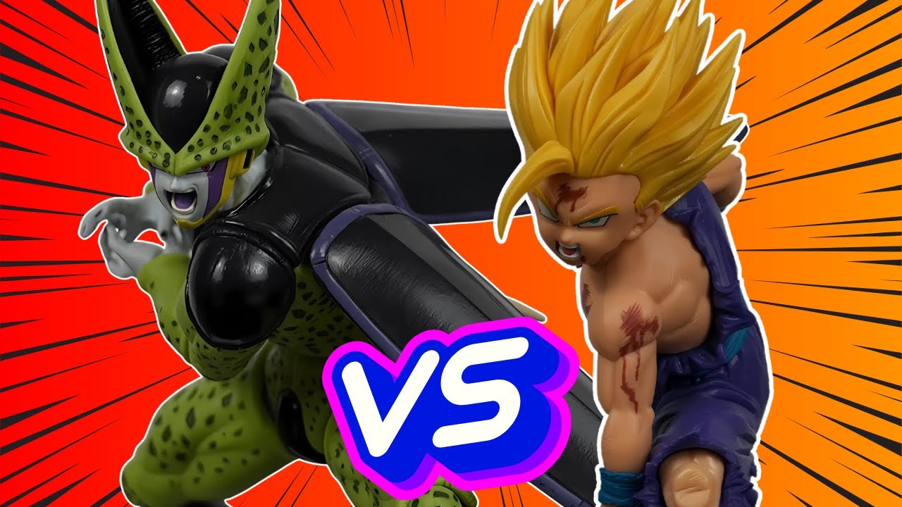 Gohan's EPIC Kamehameha Battle with Perfect Cell Comes to Life! | Match Makers SSJ2 Gohan VS Cell