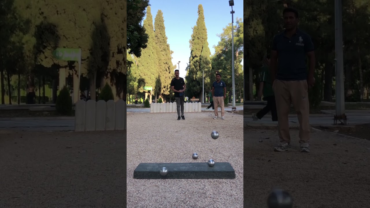 P&eacute;tanque shooting challenge By E.Garmanjani