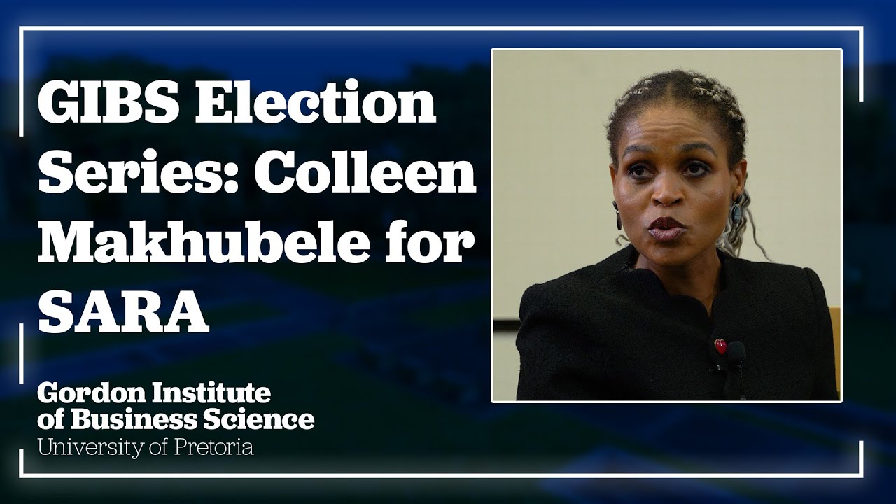 Colleen Makhubele – SARA Policy on Corruption – Elections 2024