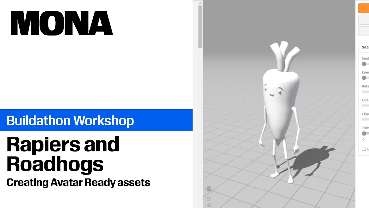 Rapiers and Roadhogs : Creating Avatar Ready Assets | Buildathon Workshop