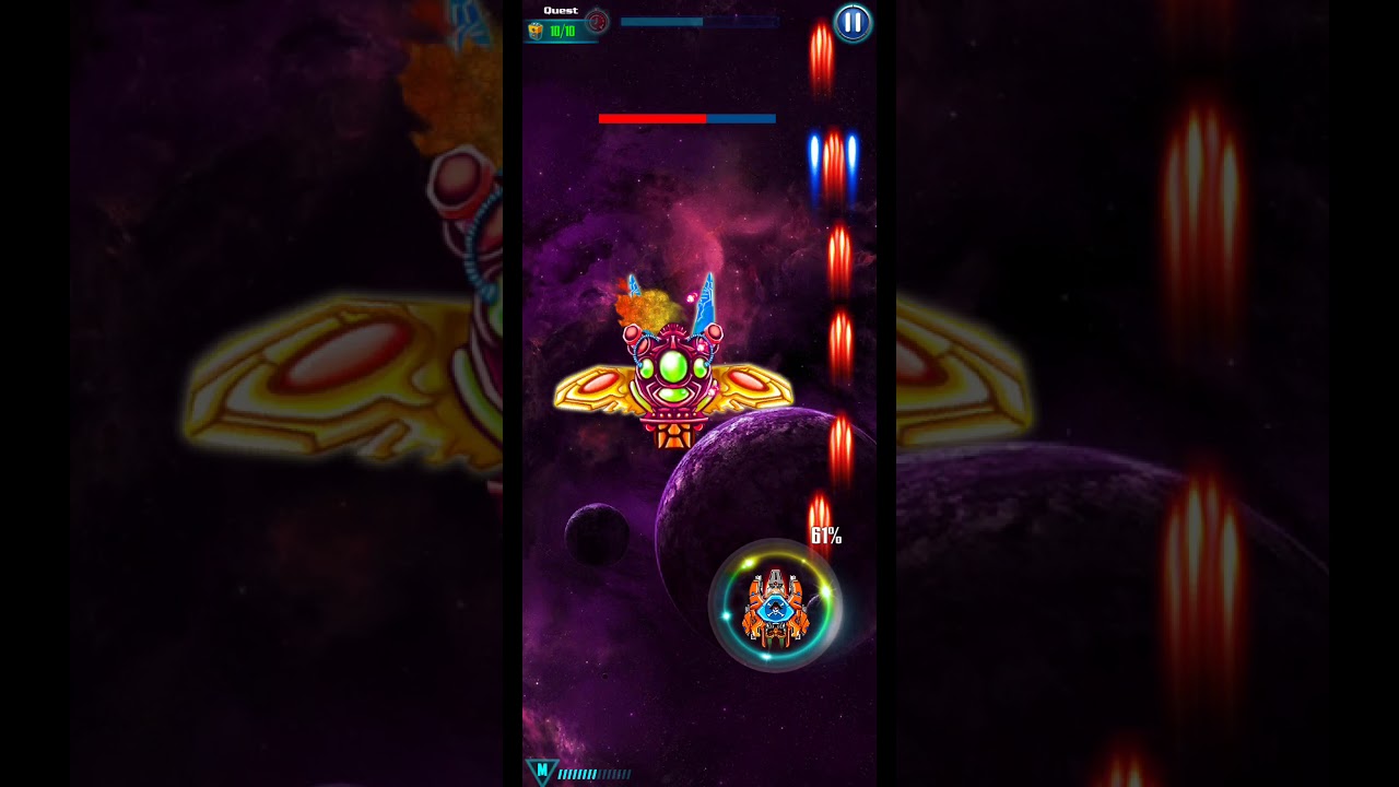 [New Booster] Level 100 Galaxy Attack: Alien Shooter | Best Game Mobile Relax | Arcade Shoot Up