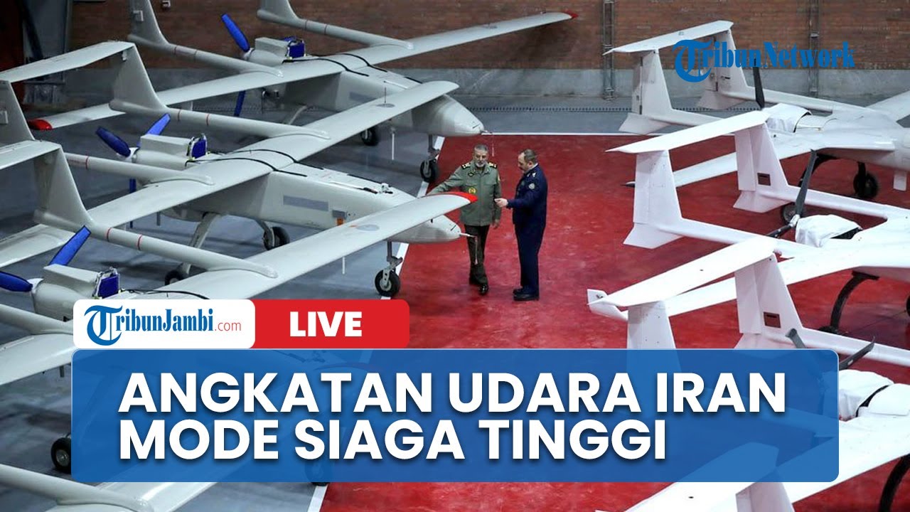 🔴Iran Terus Bersiap, Angkatan Udaranya Sudah Siaga Tinggi