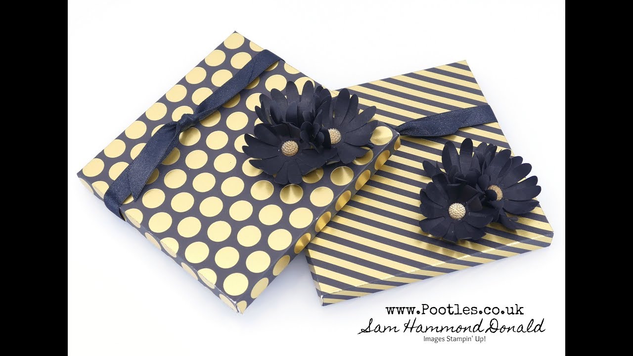 Broadway Bound Chocolate Fold Flat Box