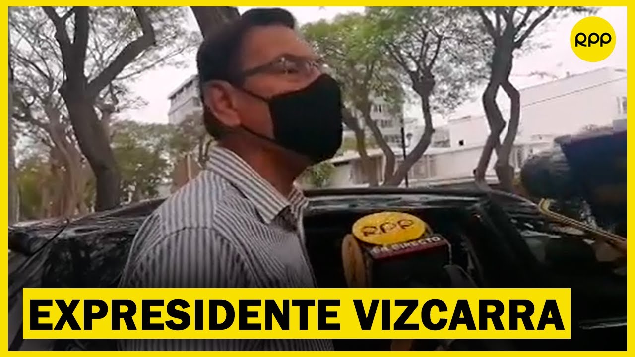Estas fueron las primeras palabras de Martín Vizcarra como expresidente del Perú