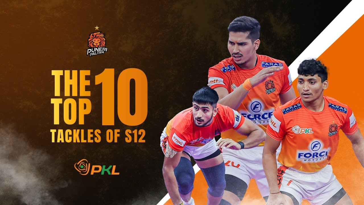 Puneri Paltan Top 10 Tackles | ‪@Pro Kabaddi  Season 12 |