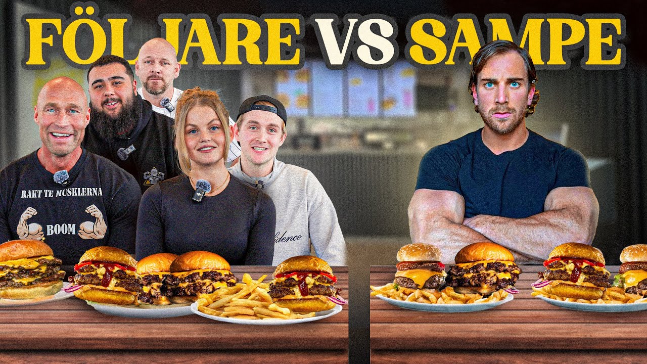 F&ouml;ljare vs Sampe - Calorie Challenge