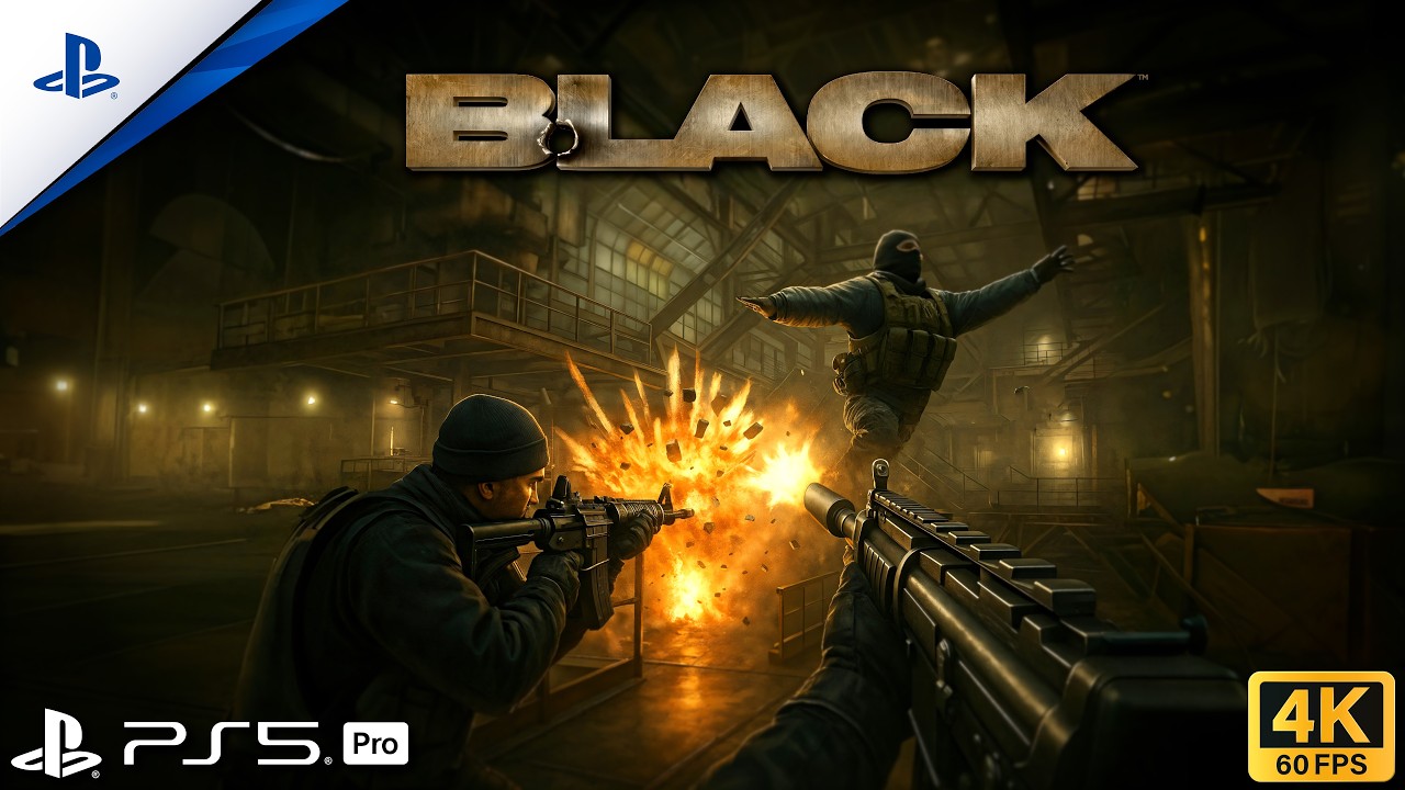 Black - PS5™ Gameplay [4K 60FPS]