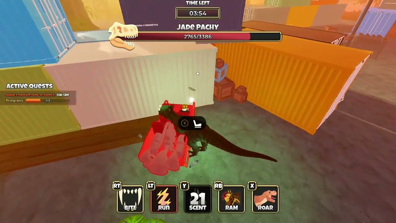 Jade pachy vs everyone in Roblox primal pursuit 