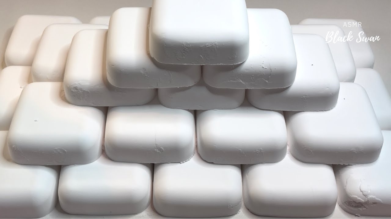 Super Crunchy ASMR Baking Soda Slabs - Satisfying
