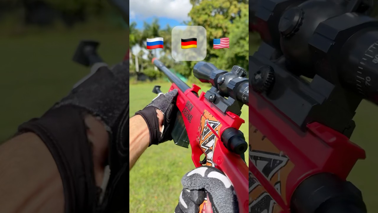 Nerf Guns in WW2 😯🔥