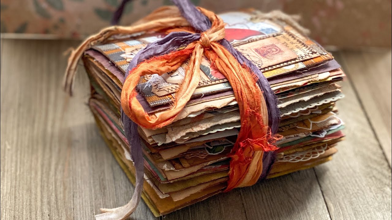 Fall Mini Junk Journal Flip Through #1 (Sold)