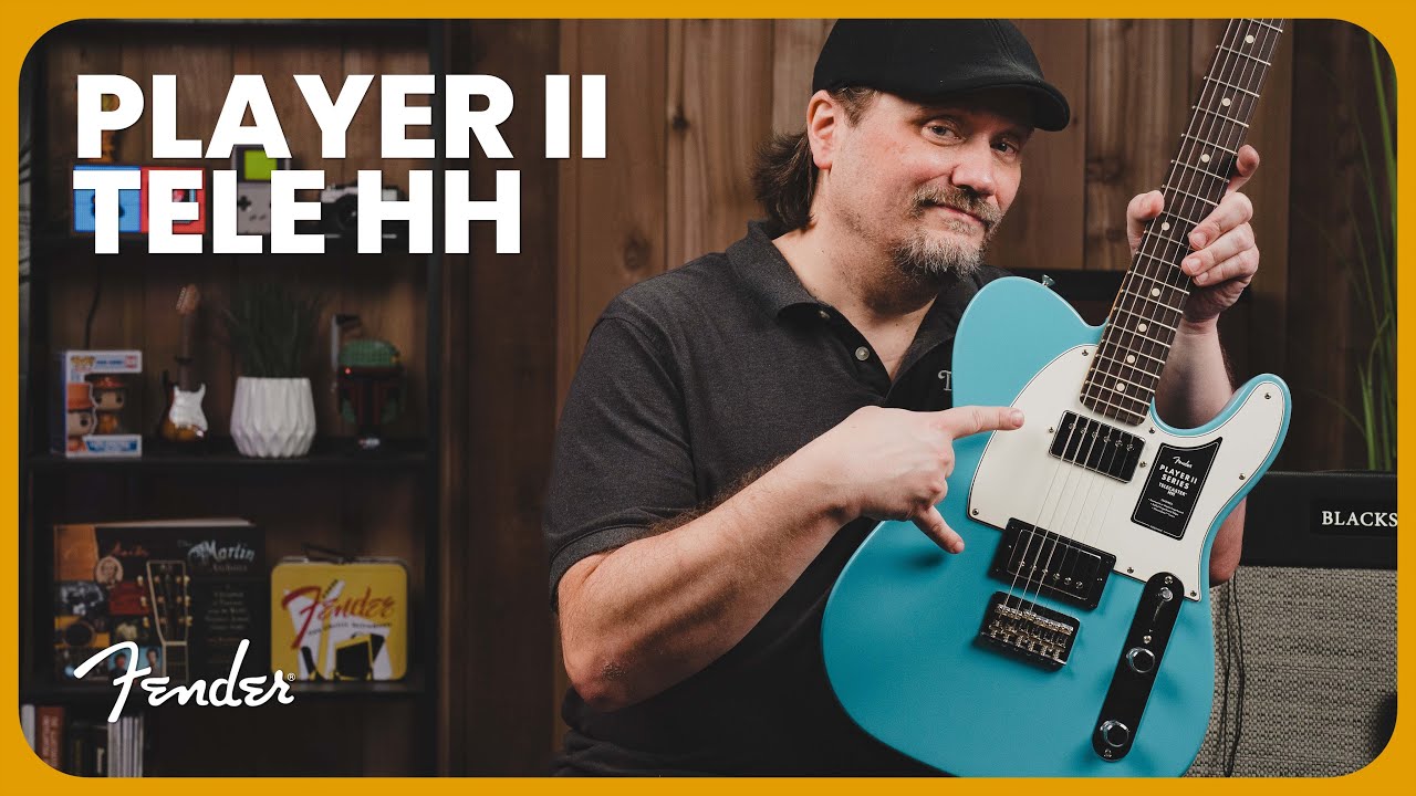 Демонстрация электрогитары Fender Player II Series Telecaster HH