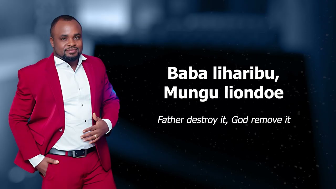 Derick Ndonge - MUNGU WA IBADA (Video Lyrics)