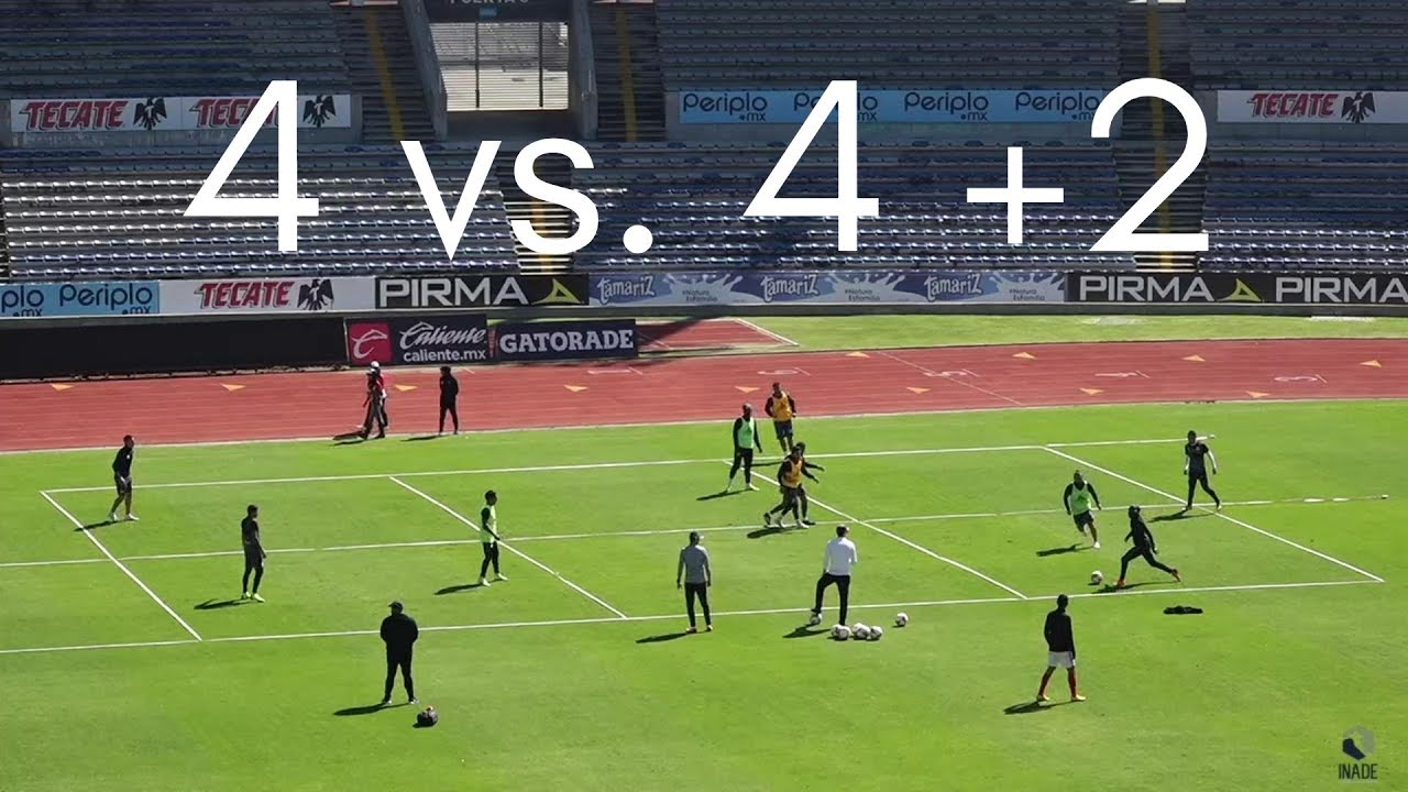 Small Sided Game: 4 vs. 4 +2