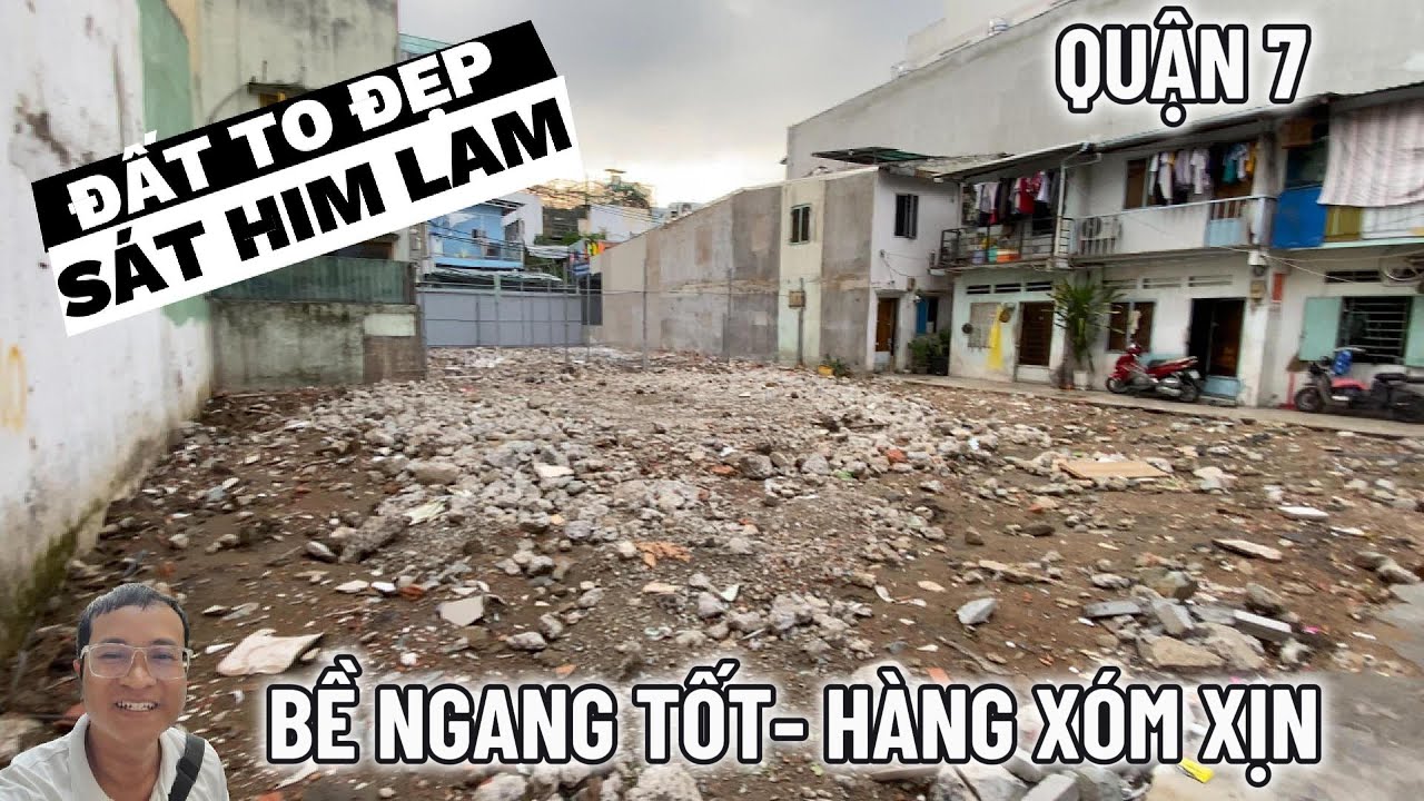 (BÁN LẠI)- BÁN NHÀ QUẬN 7 | ĐẤT ĐẸP RỘNG, NGANG TỐT 4,55M, NGAY GẦN KHU HIM LAM, HẺM RỘNG SẠCH SẼ