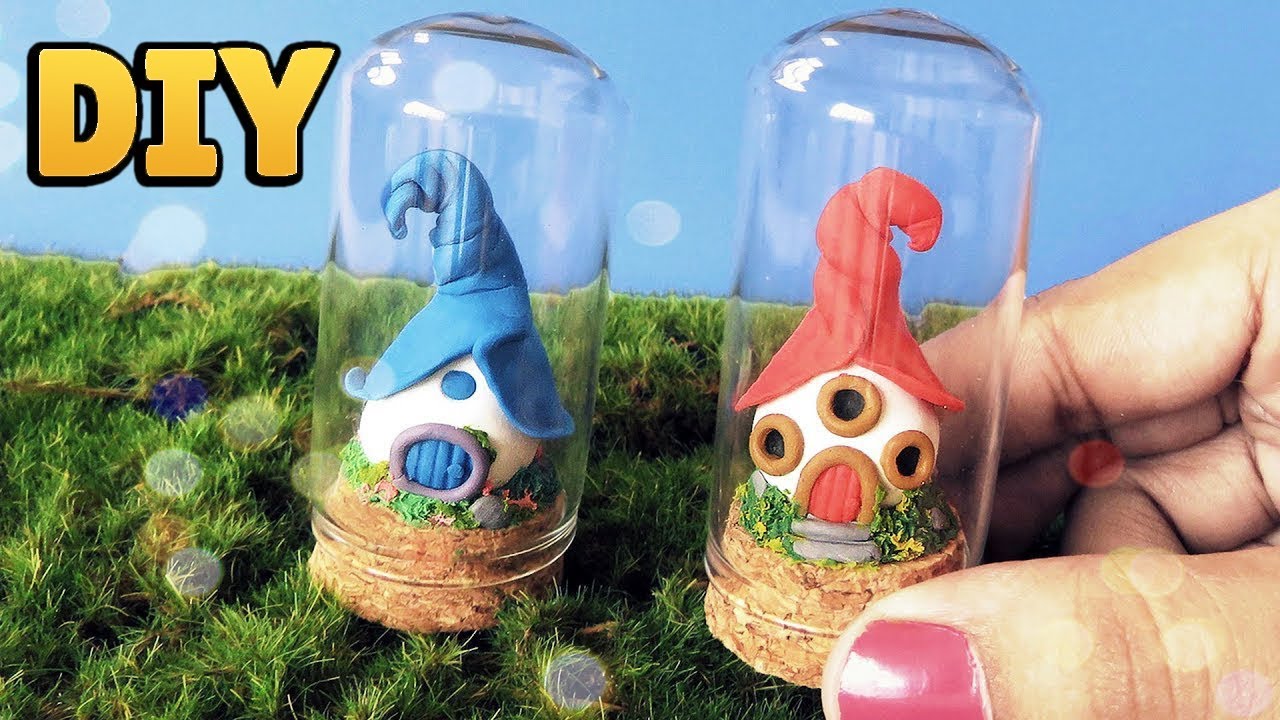DIY: Faça uma CASA DE FADAS MINIATURA